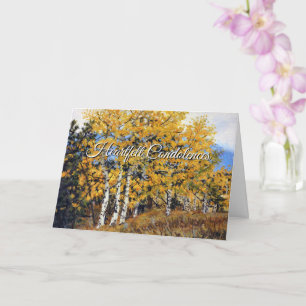 Herzliche Anteilnahme Sympathiekarte Karte