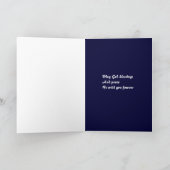 Herzliche Beileid-Grußkarten Karte (Innenseite)