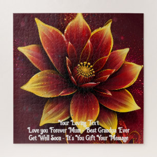 Herzliche Blooms: Eine Personalisierte Überraschun Puzzle