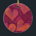 Herzliche Blume, blumenreiche Herzen, rosa, rot un Keramikornament<br><div class="desc">Blumenmotiv, skurrile abstrakte Blume (stylisierte calla) erinnern an die Farben Rosa, Rot, Rubin und Orange. Liebliches Geschenk für ein Mädchen oder eine Frau, perfekt für den Valentinstag oder nur als Zeichen der Liebe. Pastellmalerei, Weiche Pastellfarben auf Papier, 2017
© Clipso-Callipso / Julia Khoroshikh Alle Rechte vorbehalten.</div>