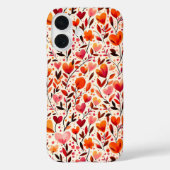Herzliche Blüten Case-Mate iPhone Hülle (Rückseite)