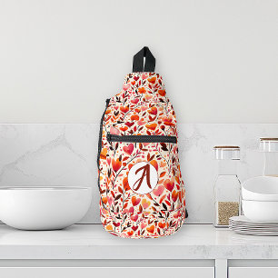Herzliche Blüten Crossbody Bag