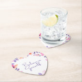 "Herzliche Blüten: Designküste für Blumenmuster Untersetzer (Vor Ort)