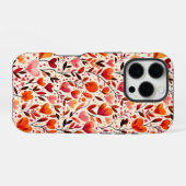 Herzliche Blüten iPhone Hülle (Rückseite (Horizontal))