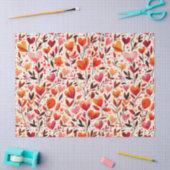 Herzliche Blüten: Valentinstag Seidenpapier (Basteln)