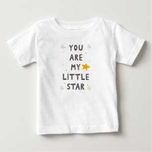 Herzliche Botschaften für Eltern und Kinder Baby T-shirt