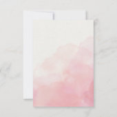 Herzliche Dankbarkeit, Adorable Elephant Dankeskarte (Rückseite)