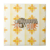 Herzliche Dankbarkeit: "Danke für dich" mit Liebe, Fliese (Vorderseite)