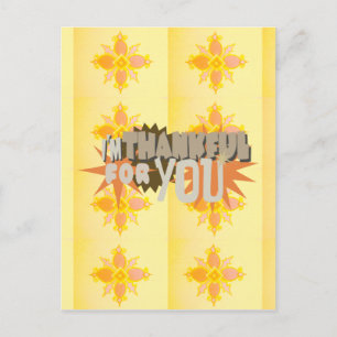 Herzliche Dankbarkeit: "Danke für dich" mit Liebe, Postkarte