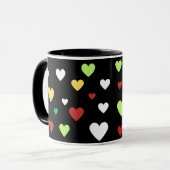 HERZLICHE DESIGN-TASSE TASSE (Vorderseite Links)