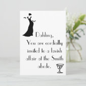 Herzliche Einladung (Stehend Vorderseite)