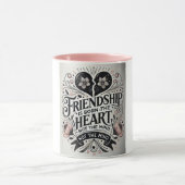 Herzliche Freundschaft Tasse (Zentrum)