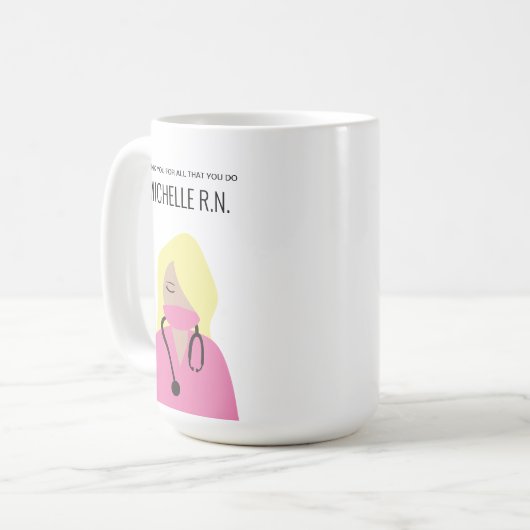 Herzliche Fürsorge: Individuell gestaltbare Tasse  (Vorderseite Links)