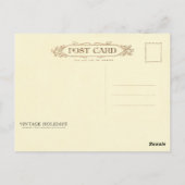 Herzliche Glückwünsche Blume Postkarte (Rückseite)