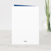 Herzliche Glückwünsche zu farbenfroher Typografie Karte (Rückseite)