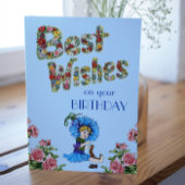 Herzliche Glückwünsche zu Ihrer Wildblume Karte