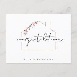 Herzliche Glückwünsche zum Urlaub Postkarte