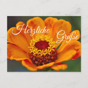 Herzliche Grüße für Deine Liebsten Postkarte