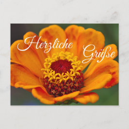 Herzliche Grüße für Deine Liebsten Postkarte