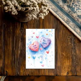 Herzliche Grüße: Valentinstag Postkarte