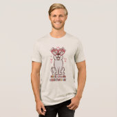Herzliche Harmonie Tri-Blend Shirt (Vorderseite voll)
