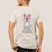 Herzliche Harmonie Tri-Blend Shirt (Rückseite)