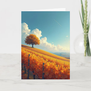 Herzliche Herbst-Geburtstagskarte Karte
