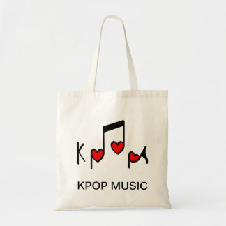 Herzliche koreanische Pop-Musik! Tragetasche