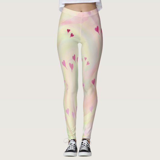 Herzliche Leggings (Vorderseite)