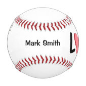 Herzliche LIEBE für Lover am Valentinstag Baseball (Vorderseite)