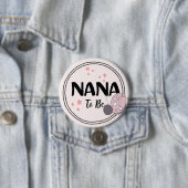 Herzliche Liebe: Nana-to-be Button (Beispiel)