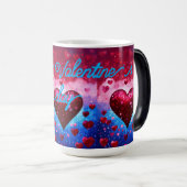 "Herzliche Liebe Print Tasse - Romantische Keramik (VorderseiteRechts)