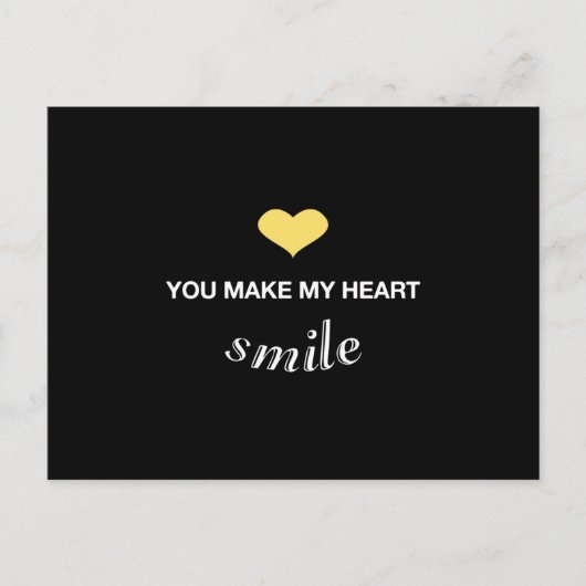 Herzliche Liebe Romantischer Valentinstag Funny Gi Postkarte (Vorderseite)