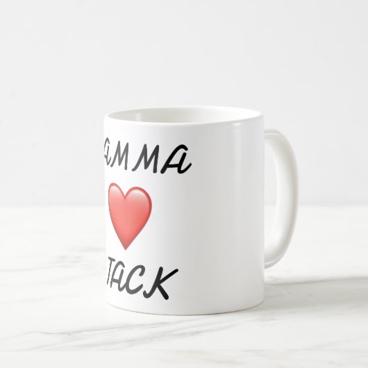 Herzliche Liebe Tasse (VorderseiteRechts)