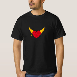 HERZLICHE LIEBE VINTAGES FOTO T-Shirt
