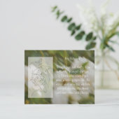 Herzliche Lieben Dankeskarte (Stehend Vorderseite)