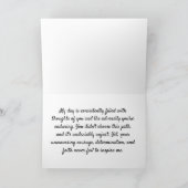 Herzliche Patientenkarten zur Förderung von Krebs Karte (Innenseite)