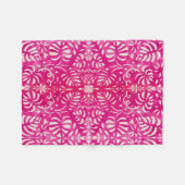 Herzliche Rebe Fleecedecke (Vorderseite (Horizontal))