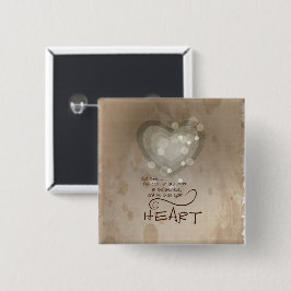 Herzliche religiöse Ermutigung, Grunge Button