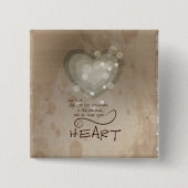 Herzliche religiöse Ermutigung, Grunge Button (Vorderseite)