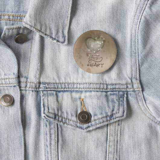 Herzliche religiöse Ermutigung, Grunge Button (Beispiel)