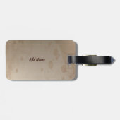 Herzliche religiöse Ermutigung, Grunge Gepäckanhänger (Rückseite horizontal)