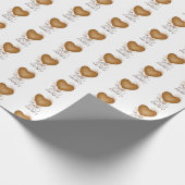 Herzliche religiöse Ermutigung, Grunge Geschenkpapier (Ecke)