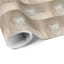 Herzliche religiöse Ermutigung, Grunge Geschenkpapier