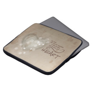 Herzliche religiöse Ermutigung, Grunge Laptopschutzhülle