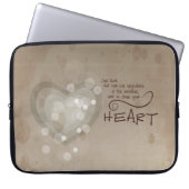 Herzliche religiöse Ermutigung, Grunge Laptopschutzhülle (Vorderseite)