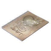 Herzliche religiöse Ermutigung, Grunge Notizblock (Linke Seite)