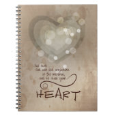 Herzliche religiöse Ermutigung, Grunge Notizblock (Vorderseite)