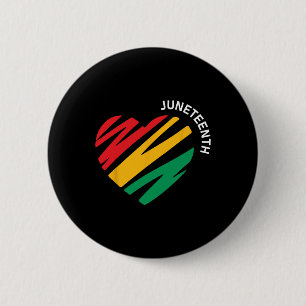 Herzliche schwarze Geschichte Afro American Africa Button