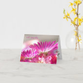 Herzliche Sympathiekarte Karte (Gelbe Blume)